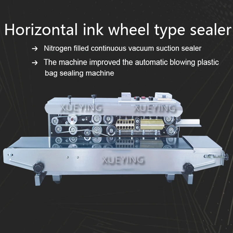 Date-printable Desktop Thermoplastic Sealer - Buy Xy-1000 Horizontal Large Plastic Bag Sealing ...
