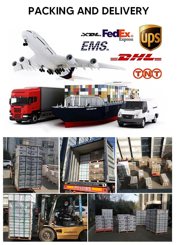 Packaging & shipping specifications