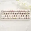 คีย์บอร์ด White-M68 + คีย์แคป MOG Bread Dog
