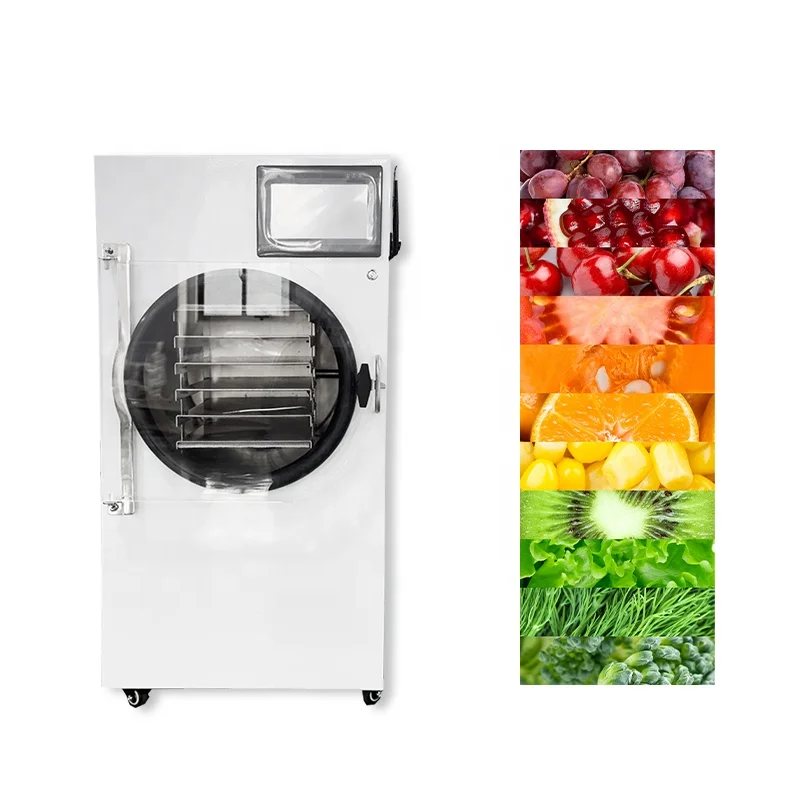 Home Use Food Candy Continuous Freeze Dryer Machine Food Drying Machine Portable Machine Food Vacuum Freeze Dryer