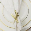 Gold and white