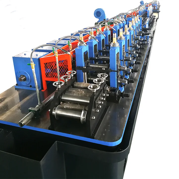 Square pipe production line carbon steel straight seam Model 45 pipe mill