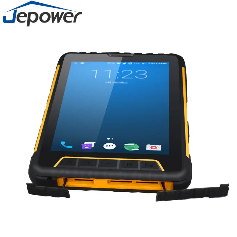 HT368D Industrial Rugged Android 7 Inch Tablet PC Stock Industrial Computer with QR Barcode & UHF RFID Reader Industrial Tablet