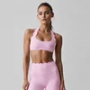Reggiseno con scollo all'americana rosa fiorito