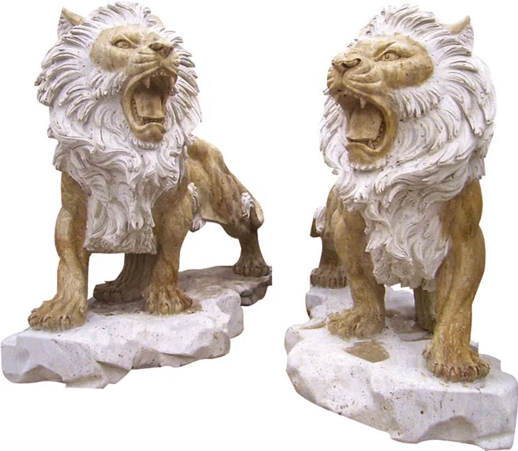 High Quality Wholesale Polished Stone Wolf Figurine Statue