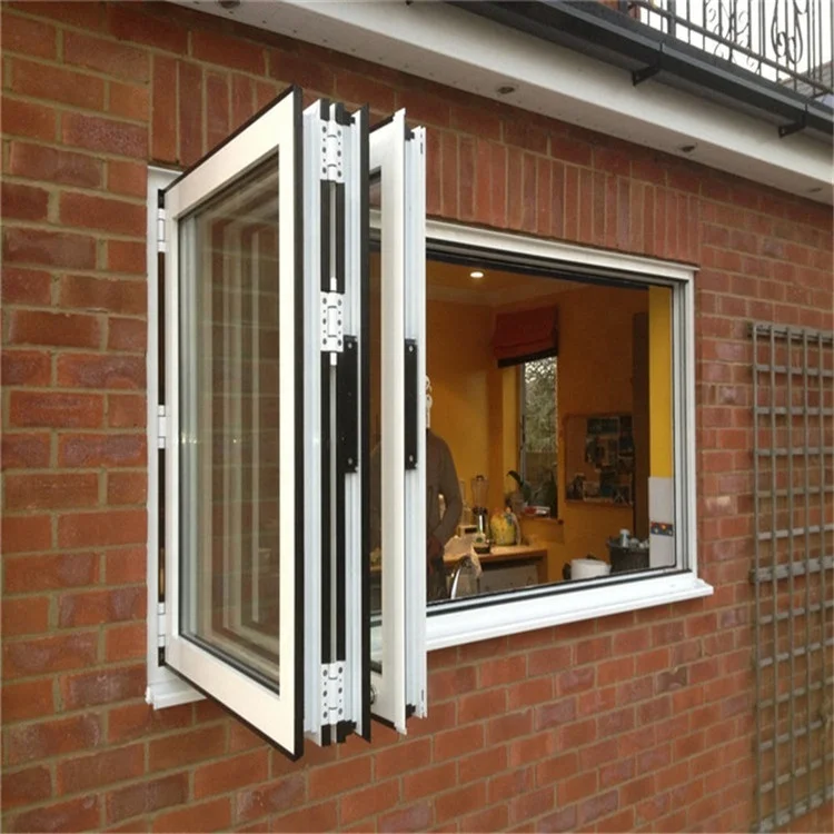 Aluminum Bi Fold windows Accordion Fold windows  Fold Storm windows