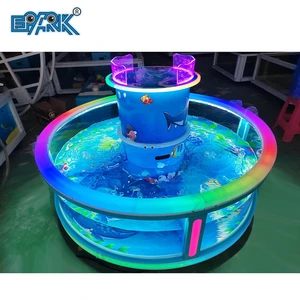 Indoor Children's Fishing Pond Pool Amusement Game Machine Kids 6 Years Fiberglass 220V 1 Year Shopping Malls Game Centers
