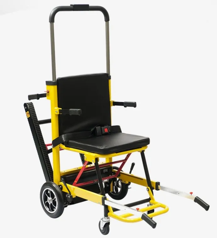 Factory Supply Foldable Electric Wheelchair with Stair Lift Climbing Feature Rehabilitation Equipment for Old Disabled People