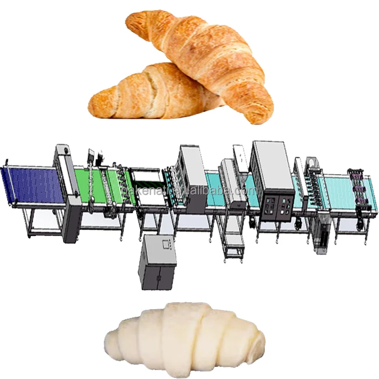 BNT-910 Fully Automatic Large Croissant Making Machine Croissant Production Line