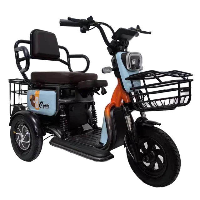 500W motor electric tricycle high brightness LED headlight electric tricycle light and flexible electric tricycle