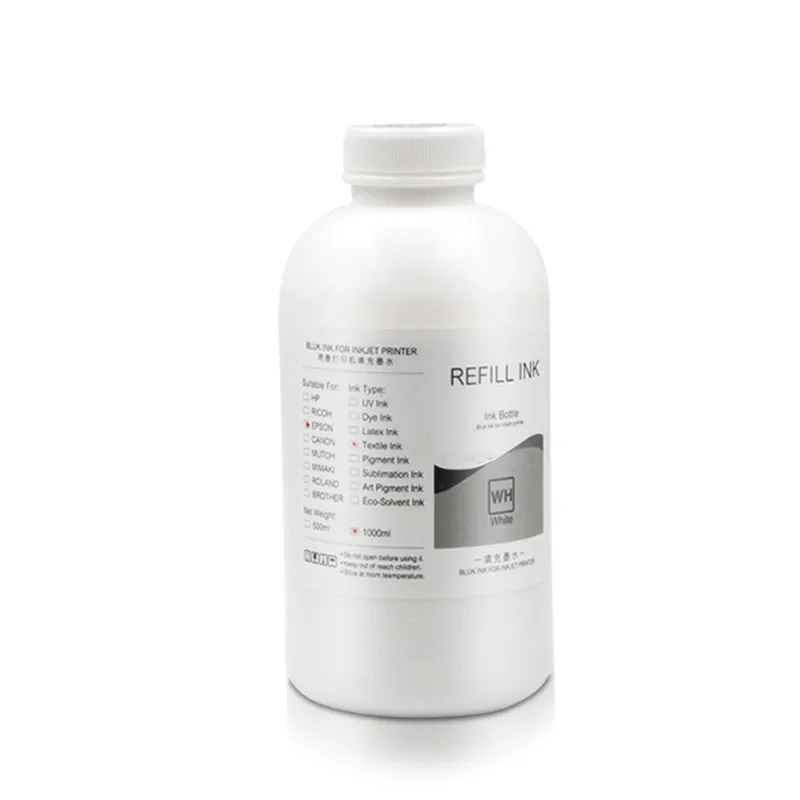 Ocbestjet-impresora Textil Dtg De Algodón,Tinta Blanca,Para Impresoras Epson  Stylus 1390,Dx5,Dx6,Dx7 - Buy Para Epson 1390,Tinta Blanca Para Epson 1390,Para  Epson Stylus 1390 Product on Alibaba.com
