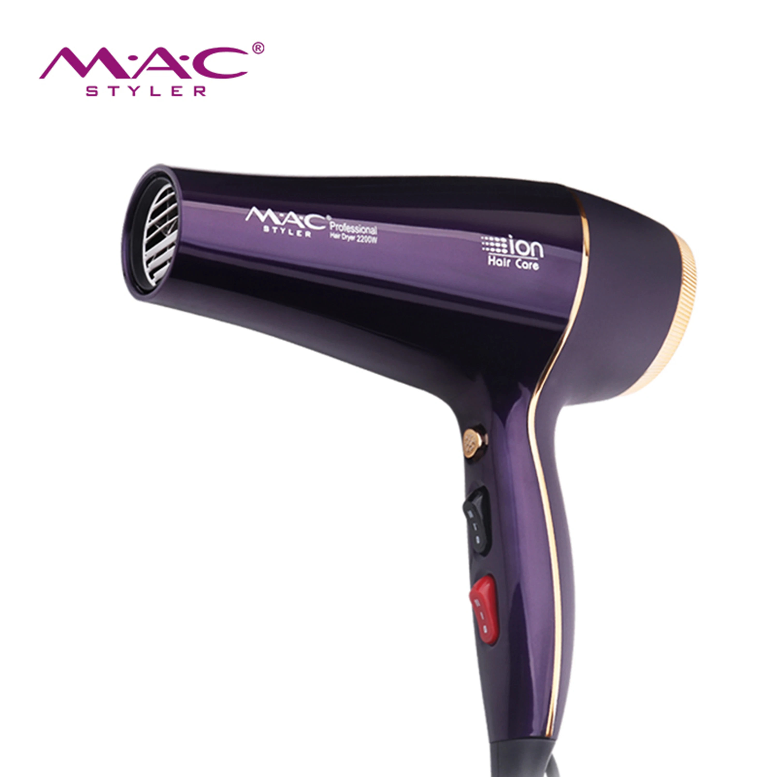 Professional Hair Styler High Speed, Low Noise Dryer