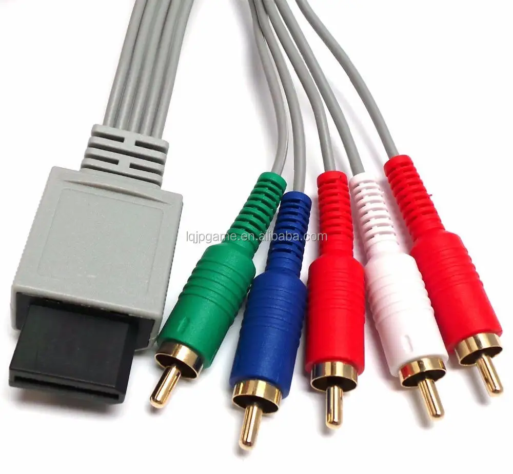 HD Retrovision Wii / Wii U コンポーネントケーブル HD RETROVISION Wii YPbPr Component Cable for the Nintendo