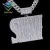 Colgante de letra-Sliver