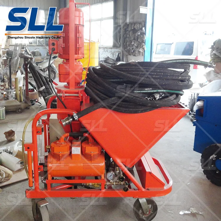 High Efficiency Inner and External Wall Concrete Spray Plaster Machine for Wide Application