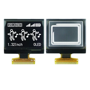1.32 Inch OLED Display 128*96 Resolution Fast Response LCD Display Modules Low Power Consumption WK-OLED13212896-01
