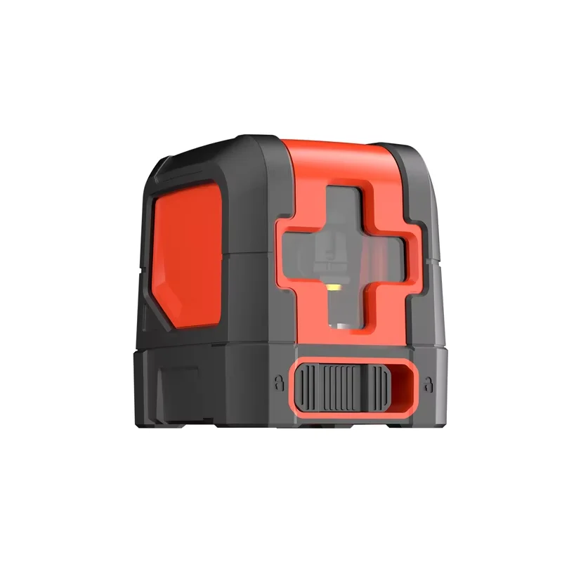 SNDWAY SW-511R Mini Crossing Laser Level 2-Lines Horizontal Vertical Brightness Adjustable Mini Crossing Measuring Instrument