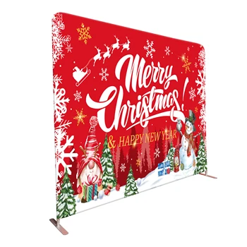 Low price Portable 10x10ft Or 10x20ft Tension Fabric Aluminum Tube Trade Show Booth Display For Exhibition