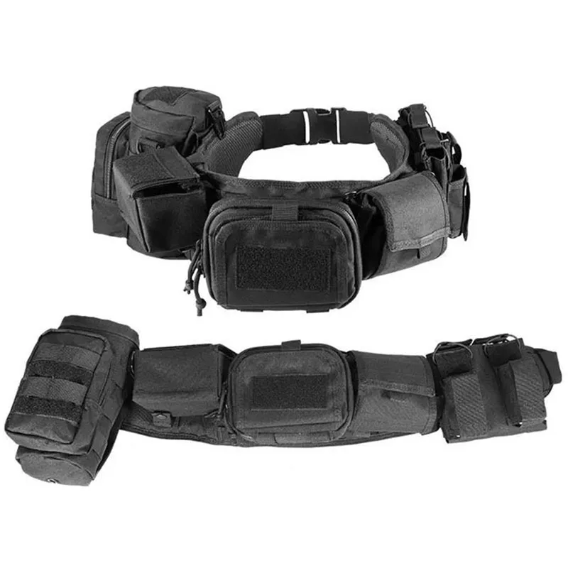 Universal Mountaineering Outdoor Tactical Waist Pack Real Multi-Functional Combination Belt Equipment Tactic Waist Belt
