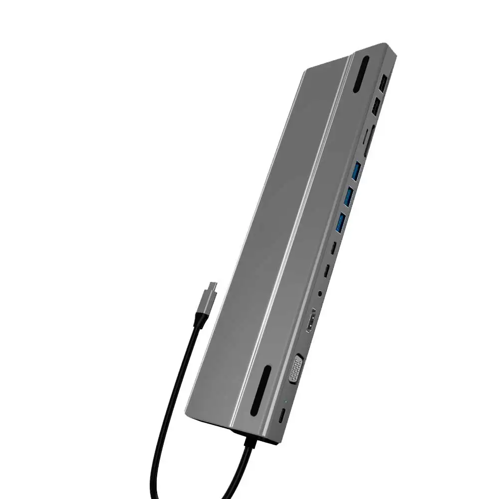 Oswell Dual Monitor Displaylink Docking Tf3.0 Type C Multi Usb Port Usb C Charging Hub Buy Usb