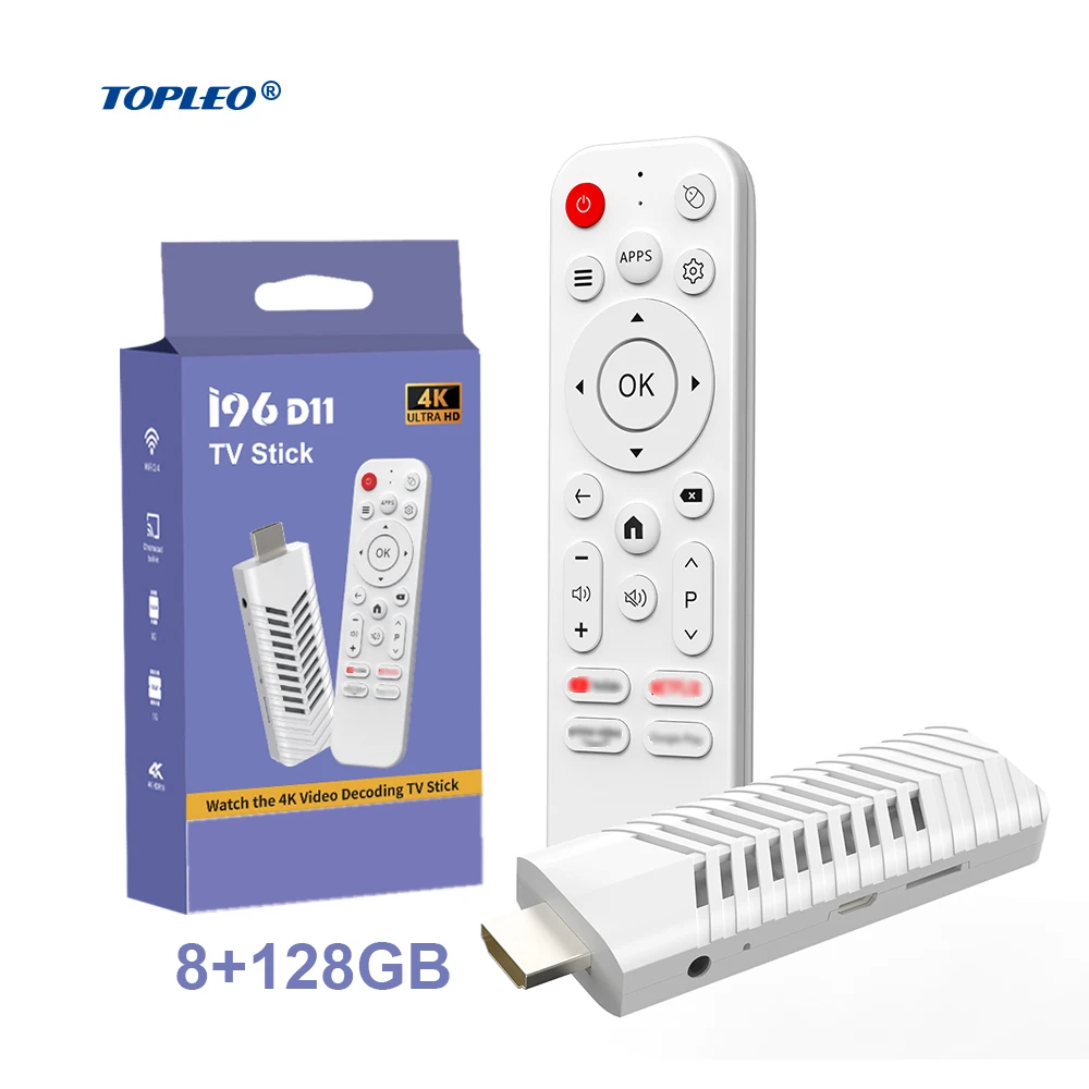 Topleo4kTvStickAndroidSmartTvBox8gbram128gbRom4kAndroid14AndroidTvStick