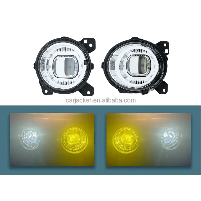1 Pair ( LH + RH ) LED Fog Lamp for Scania Outer 1446356/1852573/1446355/2080688/Inner 1446354 1852570 1446353 1852569