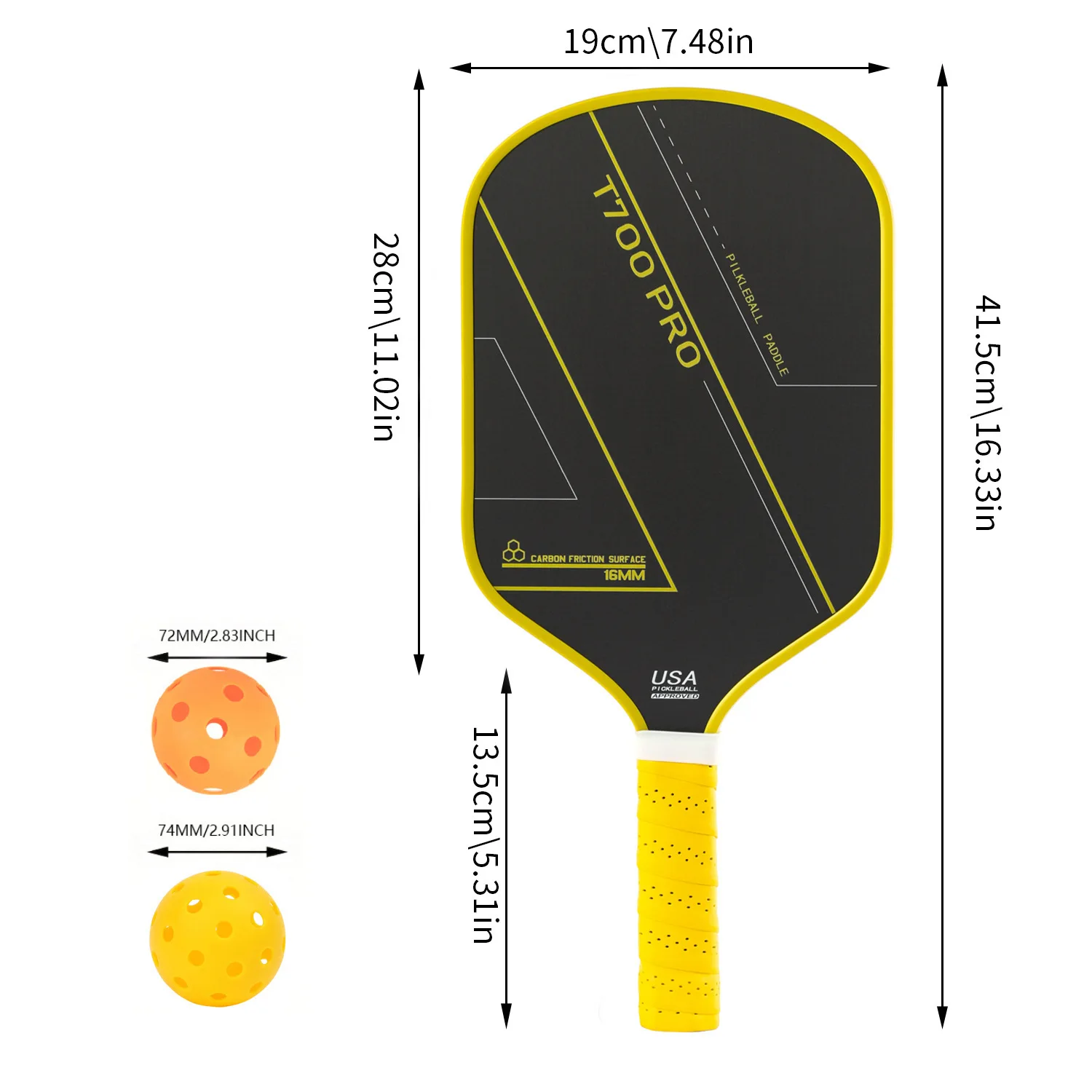 product hot summer daze persess pro4 tfp foam fill 14mm 16mm thickness gen4 core thermoformed toray t700 carbon fiber pickleball paddle-6