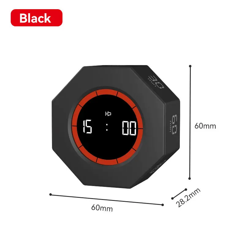 Flip Timer Time Manager for Learning Children’s Self-Discipline Clock Punch Kitchen Fitness Timer