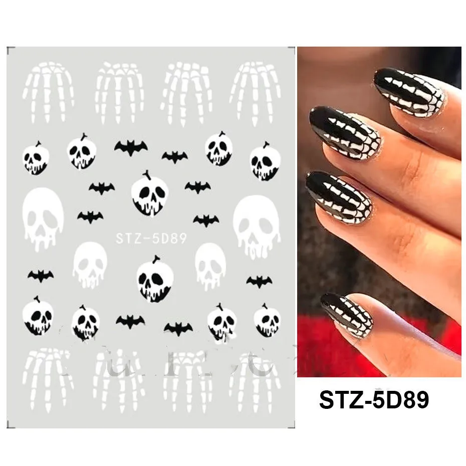 99+ Ý tưởng mẫu nail halloween đẹp, Nail Halloween kinh dị 2024 – Cardina