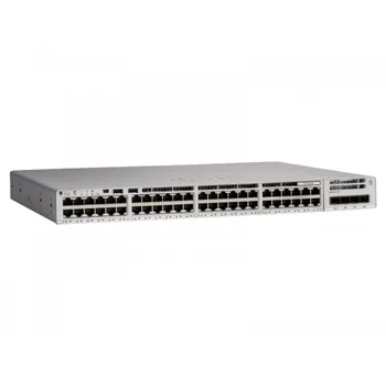 New Original 9200L48-port PoE+ 4x1G Uplink Switch, Network Essentials Rating: C9200L-48P-4G-E