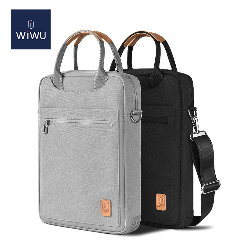 WiWU 11/12.9 Inch Waterproof Anti-Drop Tablet Bag Neoprene Laptop Sleeve Auxiliary Fur Lining Elastic Large Capacity Portability