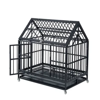 Metal XXXL portable indoor dog cage luxury large kennel