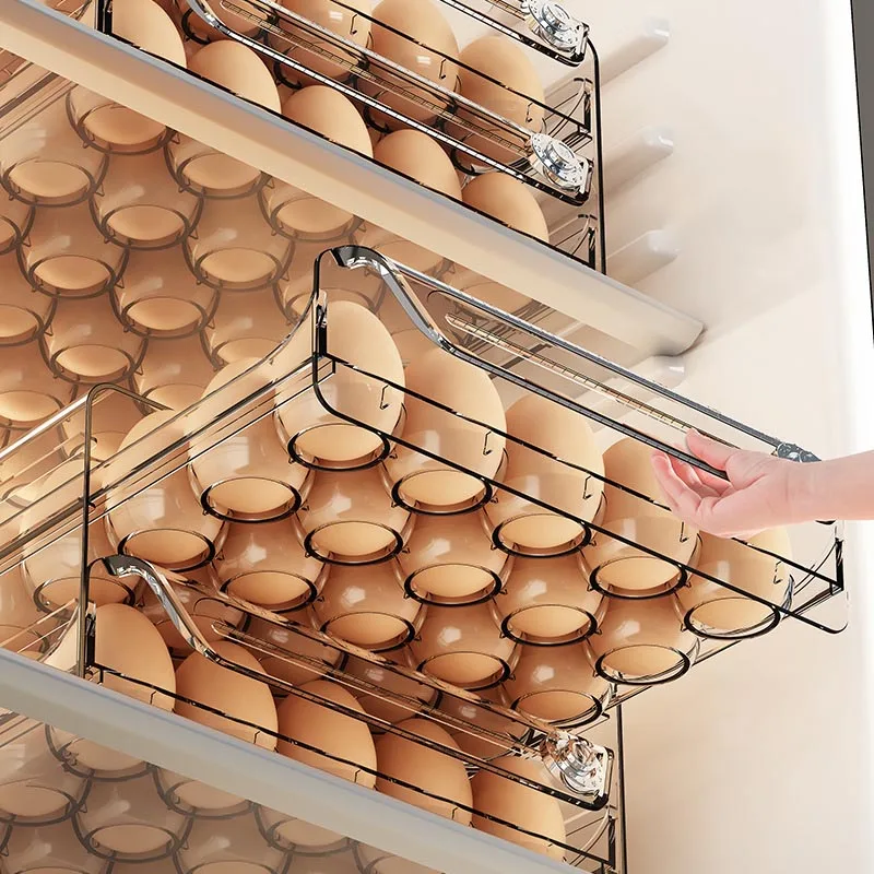 2 Pezzi Contenitore per Uova Frigorifero con 12 Griglie , Porta Uova da Frigo in Plastica ,Portauova,Scatola per Uova Antipolvere con Coperchio , Adatto per Frigorifero, Esterno,Campeggio