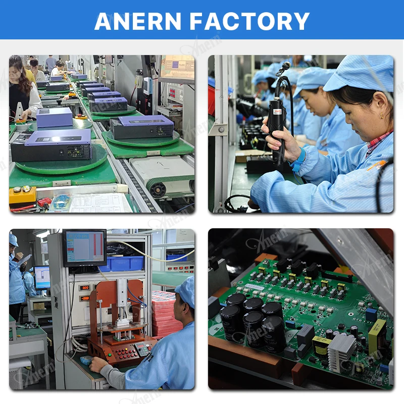 Anern MPPT OFF Grid on Grid Hybrid 7kw 8kw 10kw Solar Inverter