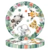 Animal-themed 7inch plates 16