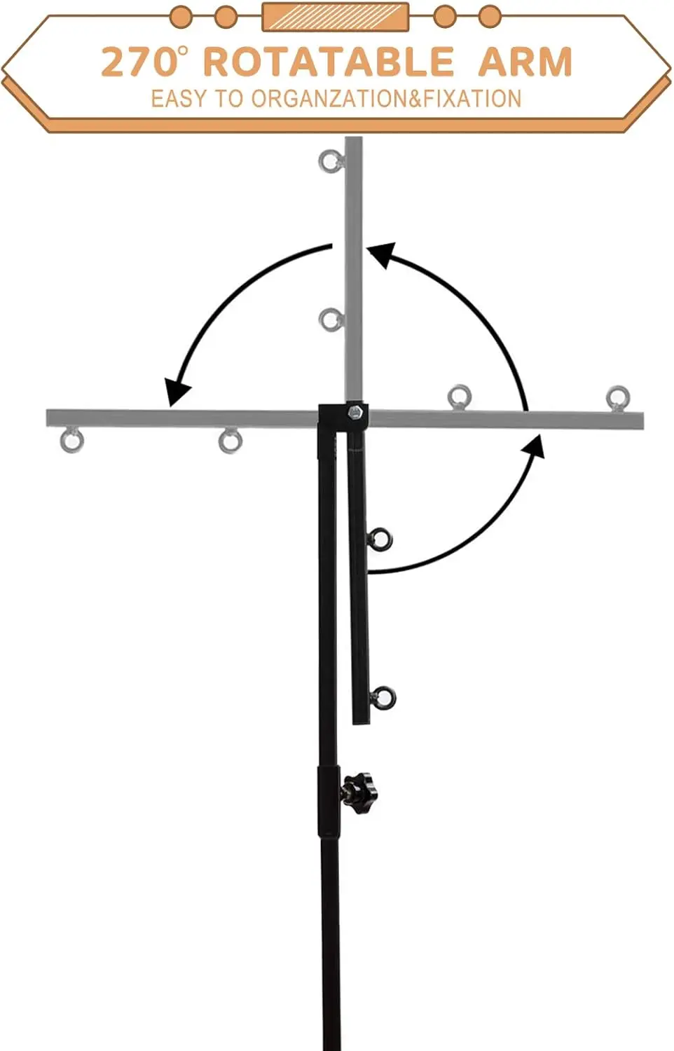 Pet Grooming Table Arm with Clamp and Post Loop Noose Pet Shop No Sit Haunch Holder Grooming Restraint for Small Medium Dogs