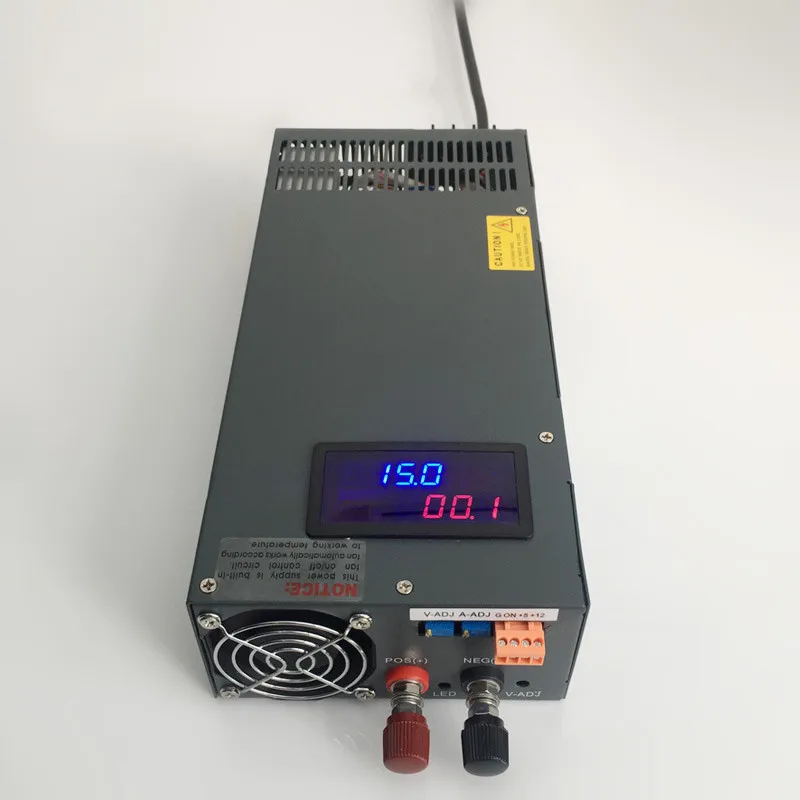 Input 220v Ac High Output 180v Dc Switching Power Supply 11A  Voltage and Current Adjustable With Digital Display Lab