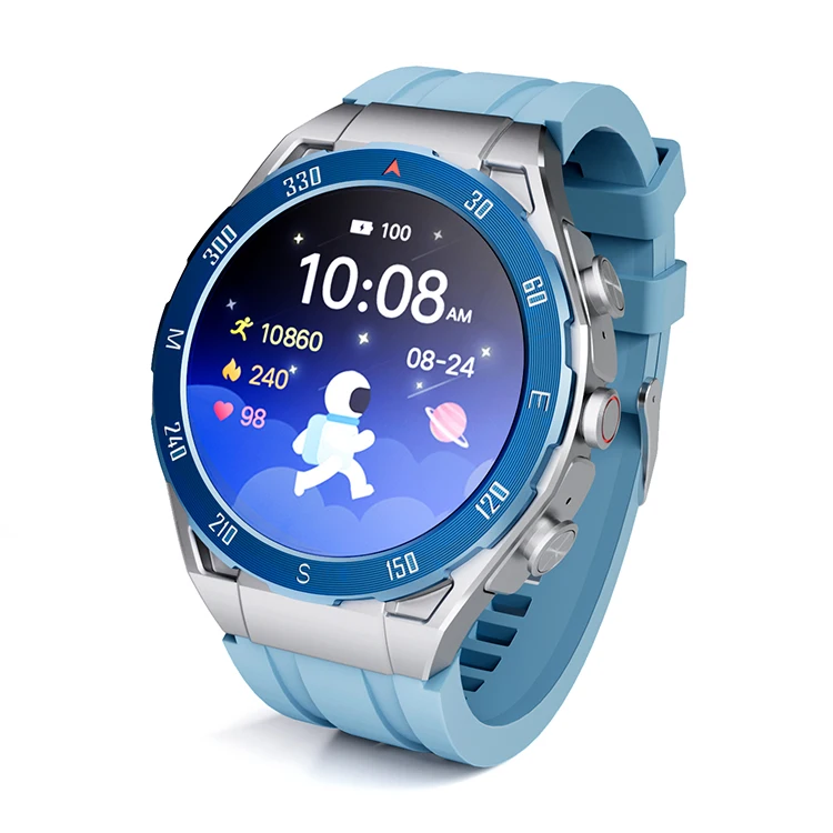 2024 New SmartWatch Round Screen BT Calling TWS Earphone Smart Watch 2 in 1  Wearable Devices F33