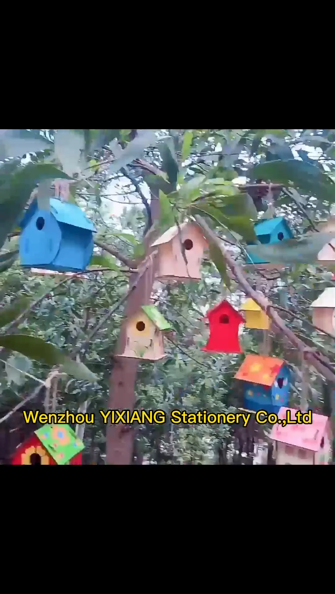 Diy Bird House Kit Kids Crafts Wood Arts Build And Paint Own Bird