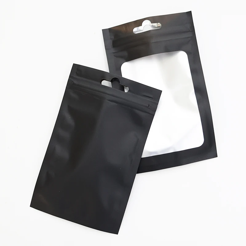 Plastic Packaging Ziplock Bags Flap Lock Poly Bags Amazon Custom
