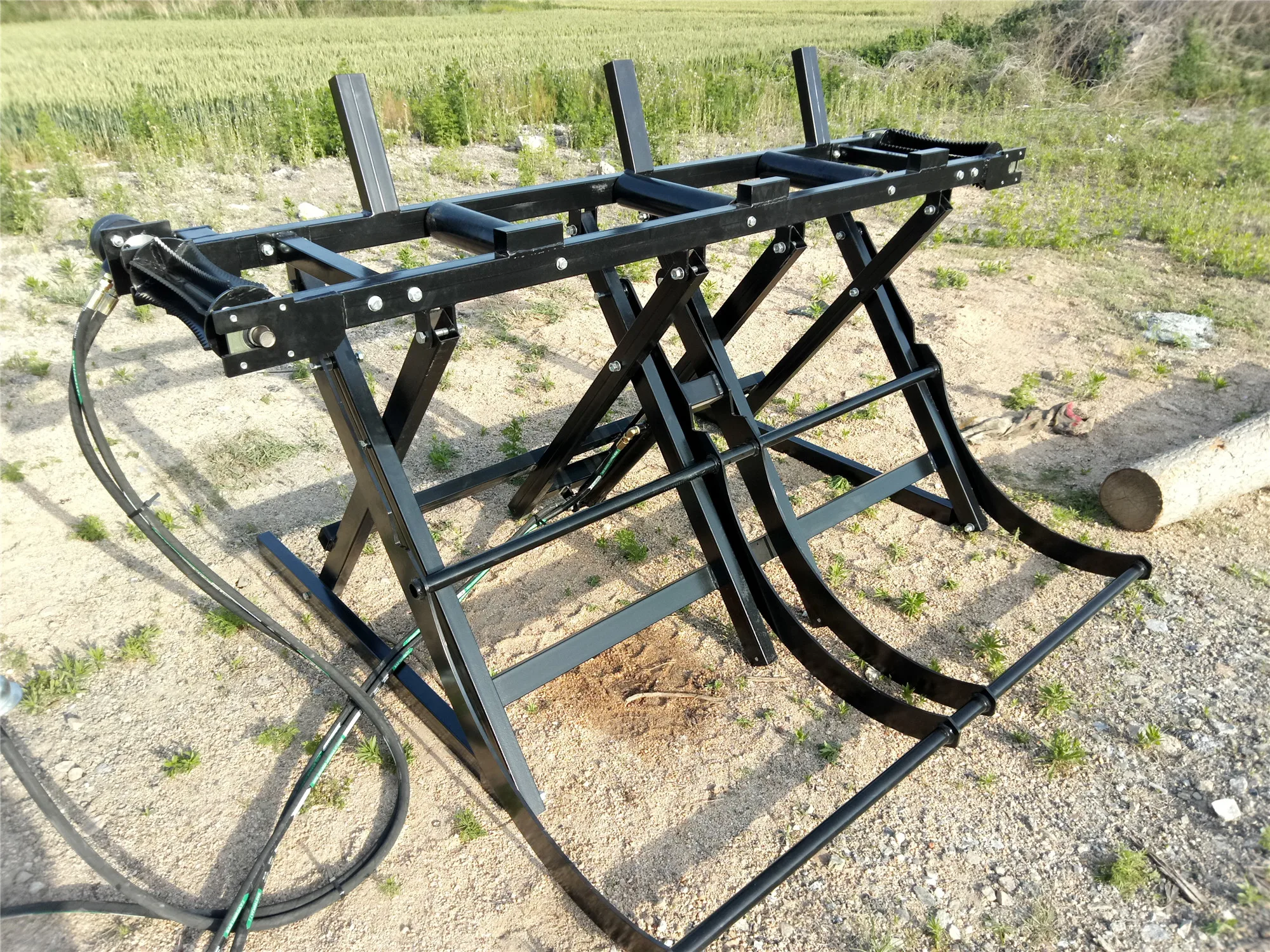 Log Conveyor Hydraulic Log Lifter Log Deck Lifter for Processors ...