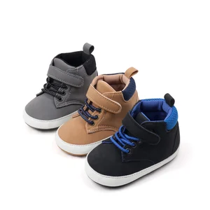 Wholesale Soft Sole Newborn Toddler Baby Shoes for Boys Baby Sneakers Spring Autumn 2026