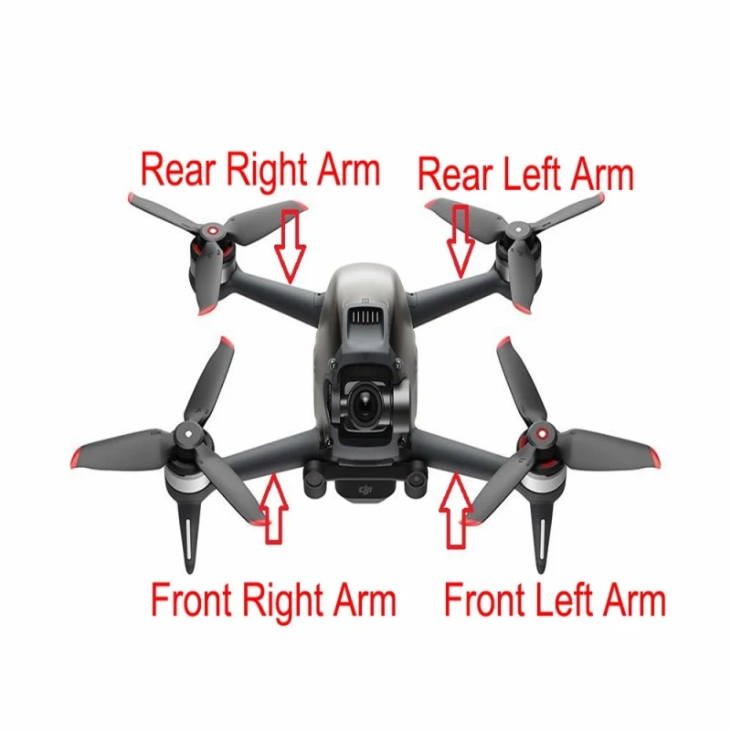 DJI FPV Replacement Parts - Portable Right Rear Accessories
