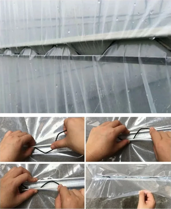 greenhouse zig zag wire