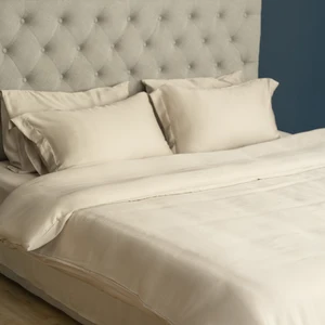 High Quality Bamboo Fiber Fabric Flatsheet Setsg 4pcs Fittedsheet Pillow case Bedding Sets Soft Cool Textile for Sleepin