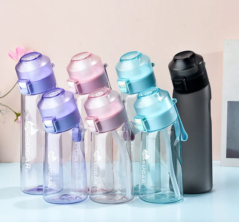 Oem Sports Plastic Scented Drinking Water Bottle Flavour Pods Met ...