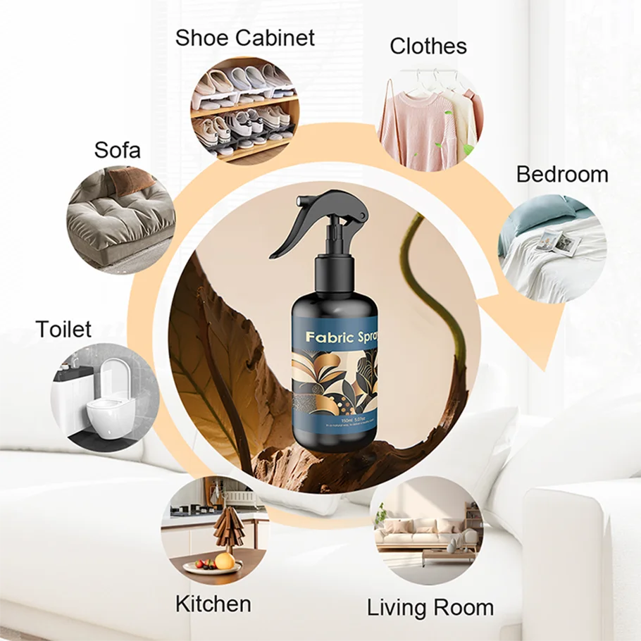 CNUS Luxurious Natural Fresh Perfume Fragrance Fabric Deodorizing Odor Neutralizing Spray for Clothes