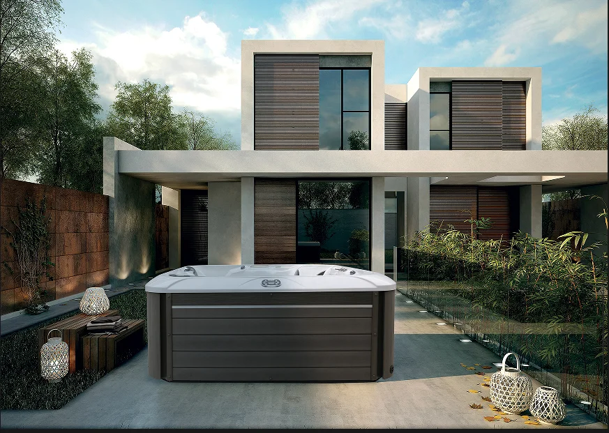 5-Person Acrylic Hot Tub with 77 Total Jets and 3KW Heater for Ultimate Relaxation
