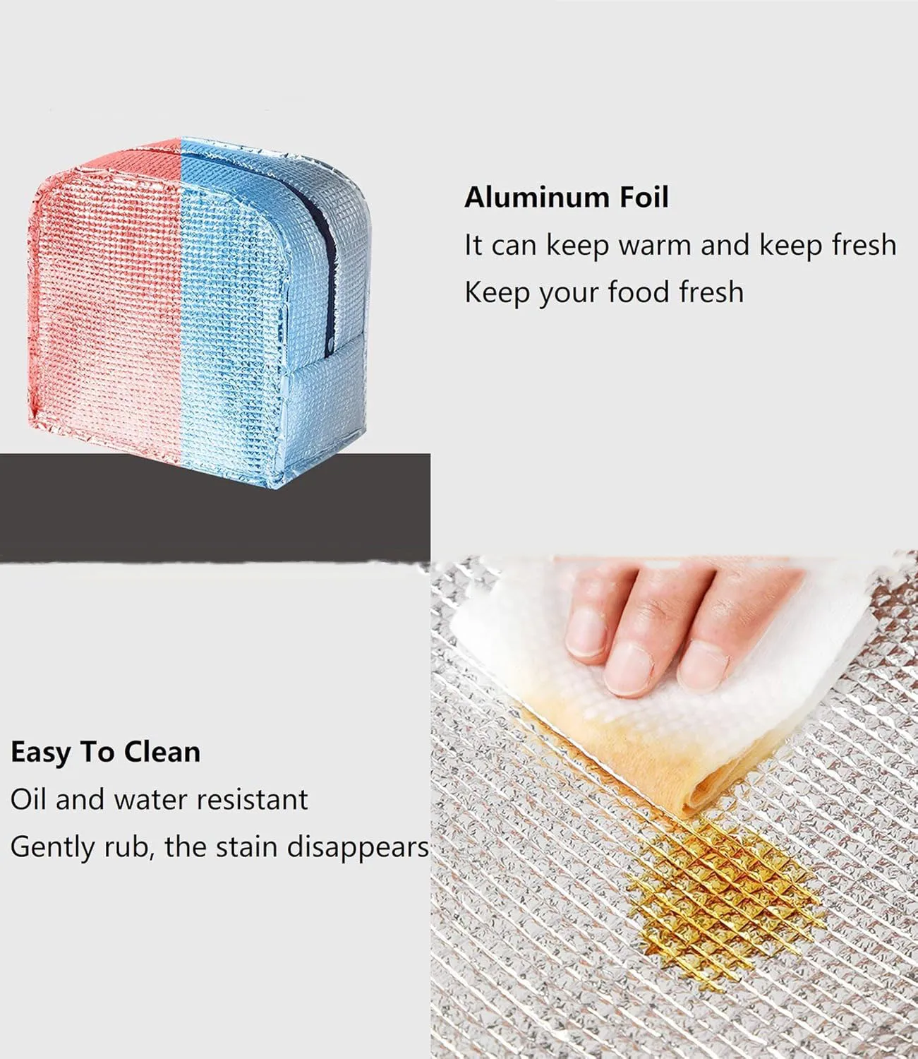 Оптовая продажа водонепроницаемая алюминиевая фольга Изолированная Детская сумка для обеда термоизоляционная переносная пикника