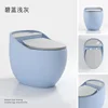 Distanza foro WC a forma di uovo azzurro-grigio 300mm/400mm